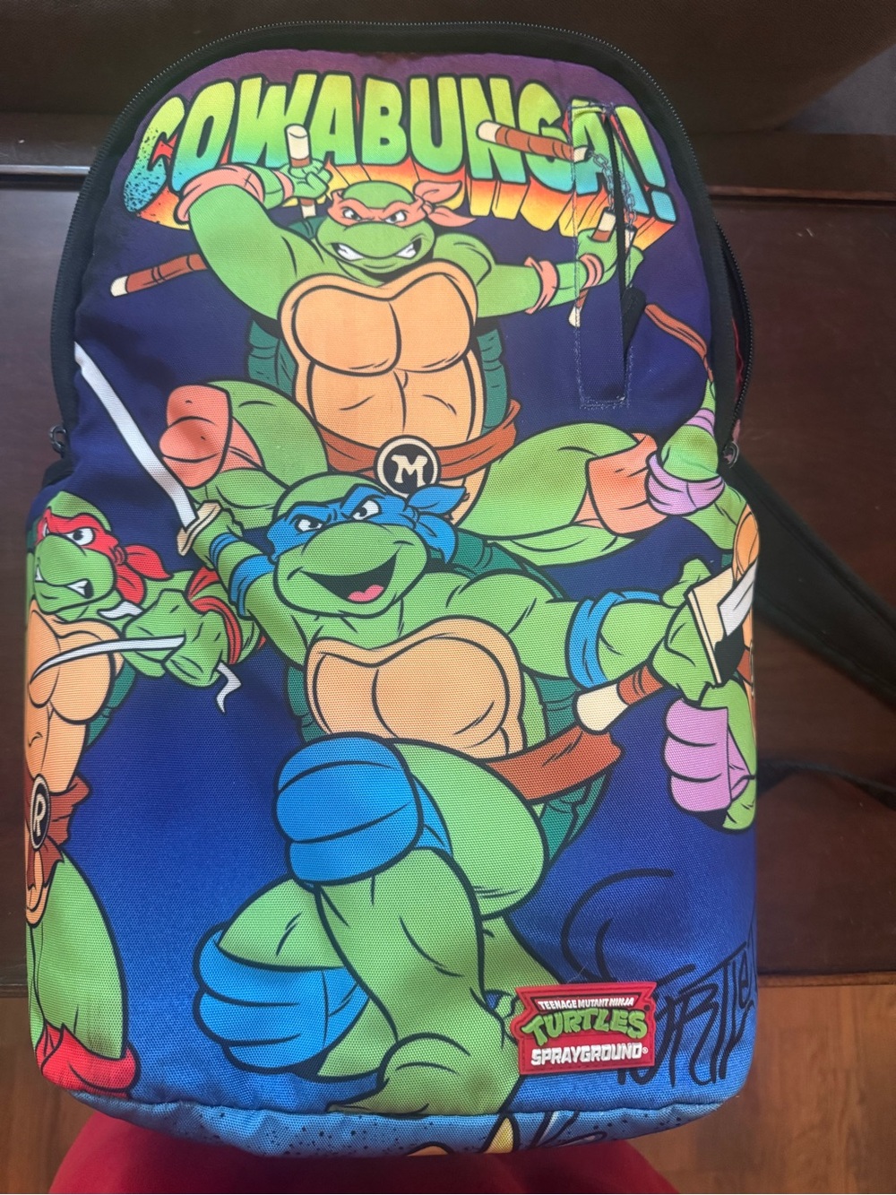 Sprayground Teenage Mutant Ninja Turtles Backpack - Blue, Green, Purple, Orange